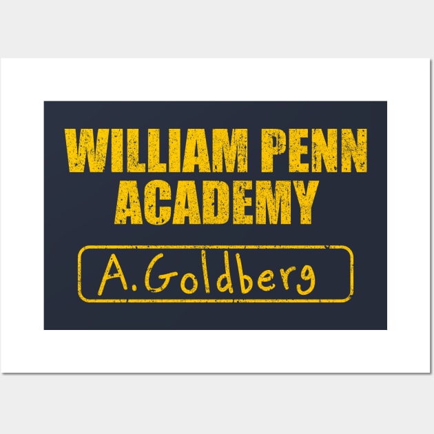 William Penn Academy Gym (Variant) - The Goldbergs Wall Art by huckblade